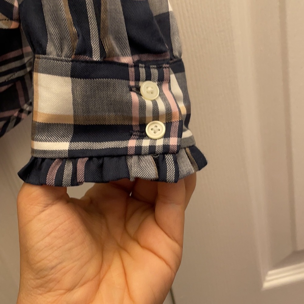 Loft Plaid Blouse - Picture 3 of 3